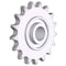 Brewer Machine & Gear Idler Sprocket, A Style, 35 Chain , 20 Teeth, Ball Bearing, 5/8" Bore B3520H - alternate 2